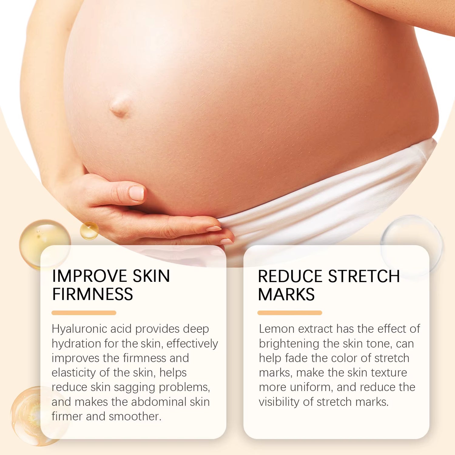 Stretch Marks Removal Cream Pregnant Women Repair Improve Sagging Moisturizing Nourish Soften Firming Belly Skin Smoothing Serum